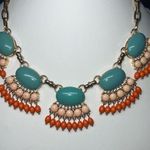 J.Crew COLORFUL GLASS & CRYSTAL DRAMATIC RUNWAY NECKLACE Photo 0