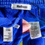 Madhappy  Buddy Heritage Shorts Cotton Embroidered Royal Blue M GUC Photo 4