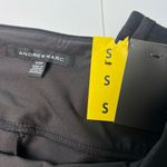 Andrew Marc Women's  Super Soft Stretch Faux Suede Black Pull On Pants Size Small Photo 6