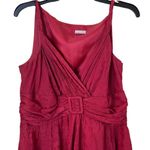 Spiegel Vintage Classic Red Floral Sleeveless Fit Flare Dress Size 12 Photo 1