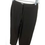 Chico's  0R Black Straight Leg Dress Pants Polyester Rayon Blend Career Stretch Photo 1