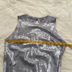 Lavender floral jacquard satin maxi dress Size small Purple Photo 5