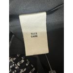 Avec Les Filles Black White Polka Dot Ruffle Asymmetrical Midi Skirt Size 12 Photo 8