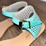 Modcloth x Chase & Chloe Aqua Sandals Photo 11