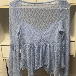 Urban Outfitters  Light Blue Lace Blouse Photo 1