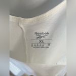 Reebok XL White  tank top with pineapple and running design Photo 3