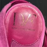 Diane Von Furstenberg DVF  Pink Suede Zia Platform Sandals Photo 7