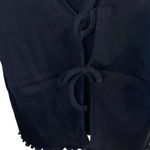 Urban Nation Long Sleeve Black 100% Cotton double Tie Photo 3