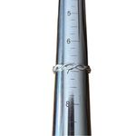 Sterling Silver 925 Twisted Infinity Band Ring Classic Simple Photo 8