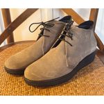 Toni Pons suede tan wedge lace up bootie size 37/6 Tan Photo 10