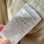 Everlane  Tan Wide Leg Cropped Jeans Womens 2 Casual High Rise Classic Preppy Photo 7