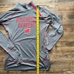 Rivalry Threads  Womens Wisconsin Badgers Offset 1/4 Zip Long Sleeve  Size M 8/10 Photo 3