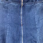 Denim dress with rhinestones Blue Size M Photo 3