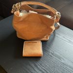Brahmin  Tan Leather Shoulder Bag and Wallet Photo 1