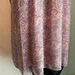 Ramy Brook  Lula Paisley Halter Neck Tank Top Pink M Photo 4