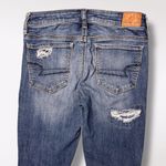 American Eagle Distressed Jegging Ripped Jeans Stretch Denim Size 4 Short Photo 8