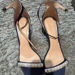 Badgley Mischka  blue wedge heels size 10 Photo 0