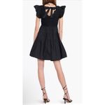 en saison Black Matisse Flutter Women Dresses Smocked Size Medium Stretchy Photo 1