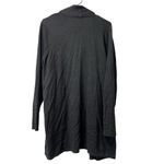 Chico's Chico’s Open Front‎ Long Cardigan Sweater Gray Beaded Embellished Sleeve Size 2 Photo 1