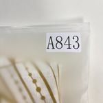 Farm Rio NWOT  Midi Skirt Off-White/Beige Lace Nature Wavy Hem Linen Size L Photo 11