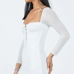 Princess Polly NWOT  Stassie Mini Dress White Photo 1