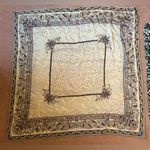 Oscar de la Renta Vintage  Couture 100% Silk Scarf Accessory Street Musty Smell Photo 0