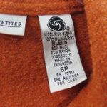 Valerie Stevens 1980s Vintage Burnt Orange Wool Blazer Jacket Small Photo 3