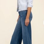 Kut From The Kloth Petite White Stretch Denim Jacket Sz LP Photo 2