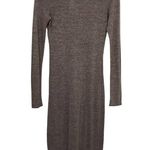 Aritzia  Wilfred Free Space Dye Knit Stretchy V Neck Midi Dress Bodycon Womens S Photo 3