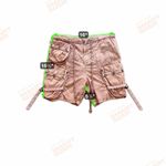 Free People  Moon Bay Parachute Shorts XS NWOT Cargo Utility Low Rise Harem Pink Photo 2