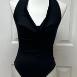 Edikted Edited Backless Cowl Neck Bodysuit - Size S. Photo 0