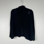 American Rag American Rag Knit Split Back Cowl Neck Pullover Black Sz S Photo 6