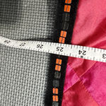 Coldwater Creek ‎ Womens Velvet Blazer Size L Multicolor Floral Embellished Art Photo 12