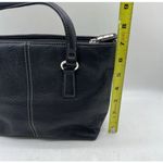 Fossil  Black Pebbled Leather Handbag Small Purse Retro ( No Crossbody Strap ) Photo 13