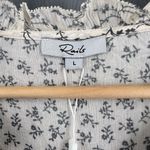 Rails  Poppie Dress Floral Ruffle Tiered Mini Cottagecore Feminine Boho L New Photo 4