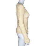 Urban Outfitters BDG Sweater Womens Small Cream Open Knit Casual Beach Bohemian Photo 1