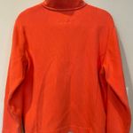 Tommy Bahama  Men's Thickened Sweatshirt 1/4 Zip Orange Size M Long Sleeves  Photo 2