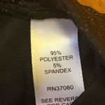 Cato  Pants Women’s 14/16 Wide leg Stretch pull on Silver Sparkle Thread Design Photo 4