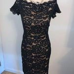 Adrianna Papell Beautiful Lacey black dress size 8 Photo 0