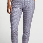 Peter Millar NWT‎  Surge Links Print Performance Ankle Pants Orange Sorbet 6 Golf Photo 0