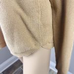 Lauren Ralph Lauren Waffle Knit Pullover Hoodie Women's Sz Medium Tan/brown Brown Photo 7