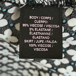Victoria's Secret VICTORIA’S SECRET Black Floral Knit Racer Tank Fit & Flare Mini Dress Small Photo 11
