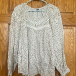 Old Navy  - Floral Lace Detail Blouse Photo 0