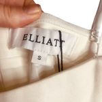 Elliatt Ivory Asymmetrical Hem Starlet Midi Gown Dress Photo 2