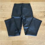 Wilfred  - Faux Leather High Waist Pants in Black Photo 3