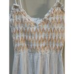 Free People solid sweet nothings midi dress in Marshmellow, Size Small Smocked Photo 5