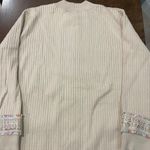 Doncaster  Collection Ribbed Cardigan Womens Plus Size 3W (3X) Embellished Fringe Photo 4