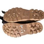 Camper Brutus Organic Cotton & Leather Boots Green 35 (US 5) Tan Photo 7