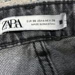 ZARA Grey Straight Leg Jeans Photo 3