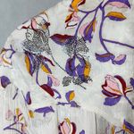 Zadig & Voltaire  Rivage Jac Cut Flowers Silk-Blend Dress Size XS Photo 12